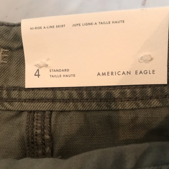 American Eagle High Rise A-Line Skirt - Picture 6 of 7